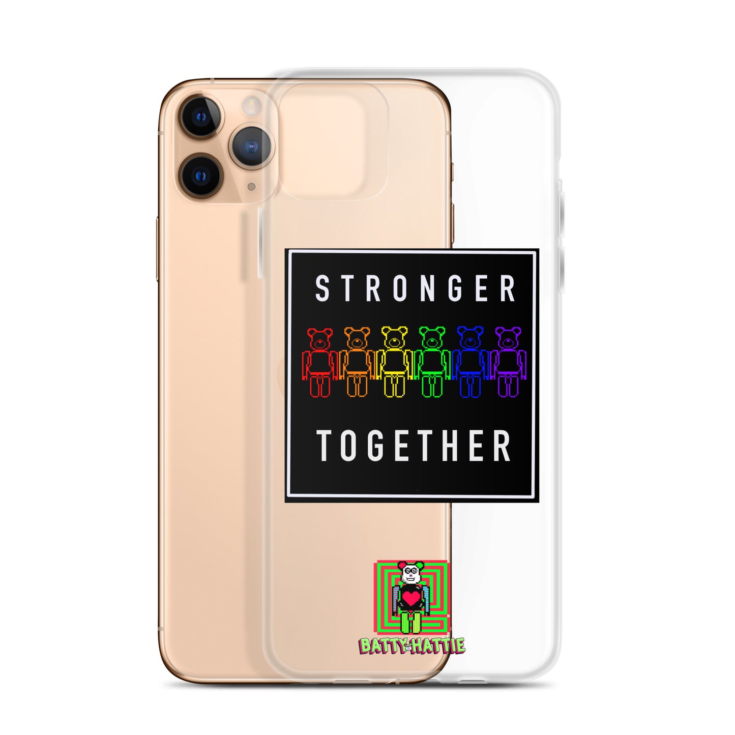 Stronger Together Clear Case for iPhone®