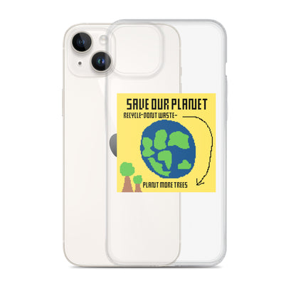 Pixel Drops Clear Case for iPhone®