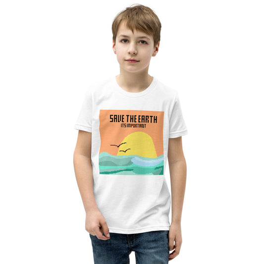 Pixel Drops Youth Short Sleeve T-Shirt